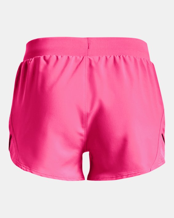 Girls' UA Fly-By Shorts, Pink, pdpMainDesktop image number 1